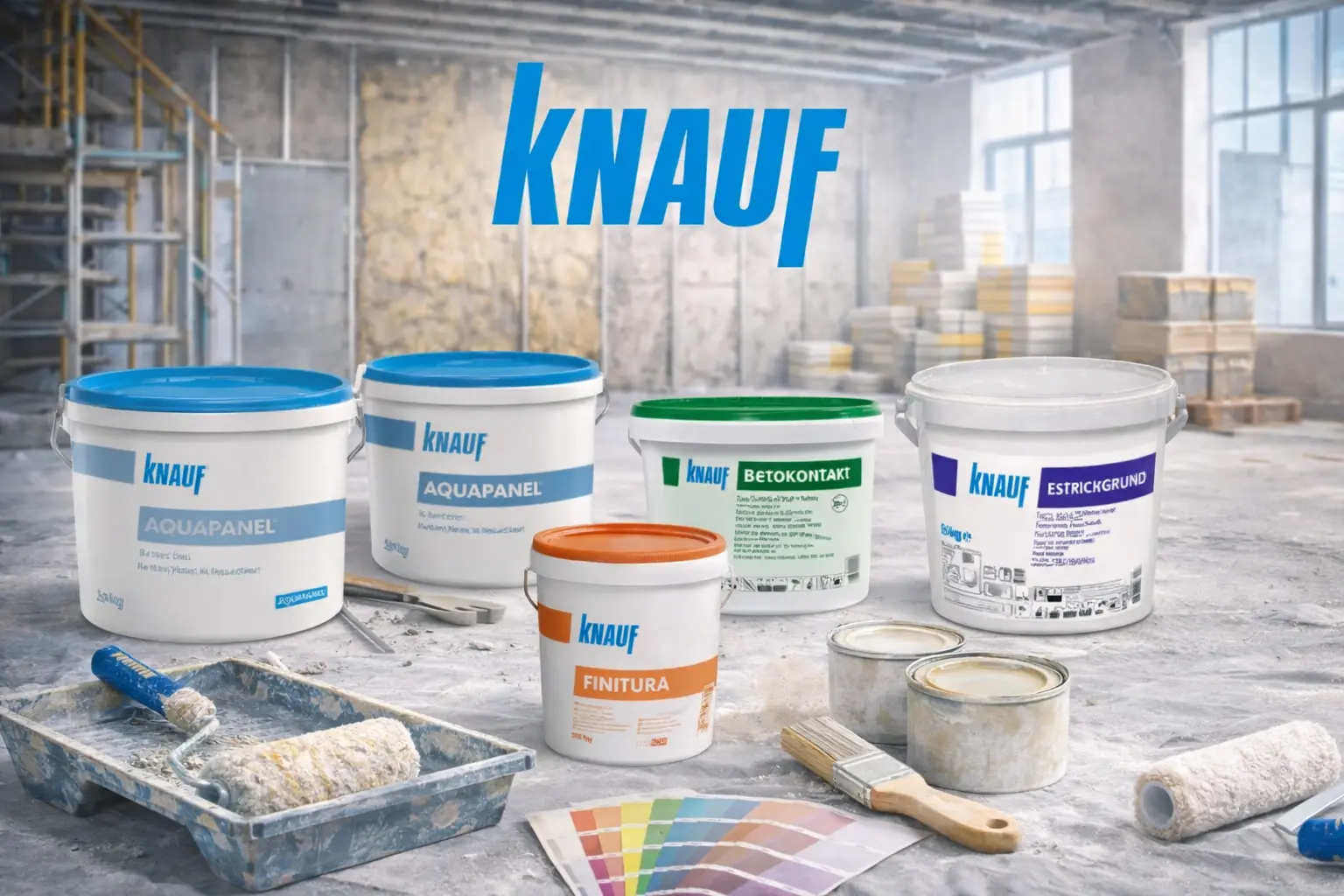 Knauf iç cephe alçı levha ve yapı sistemleri