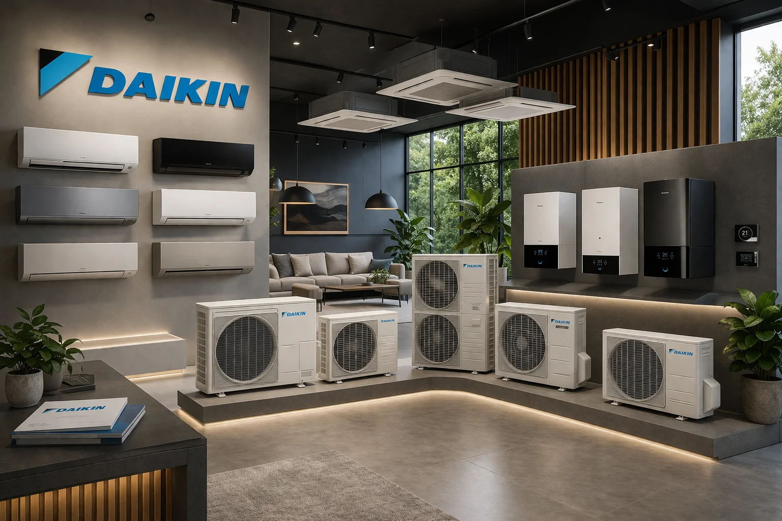 Daikin klima sistemleri, kombi ve ısıtma soğutma çözümleri