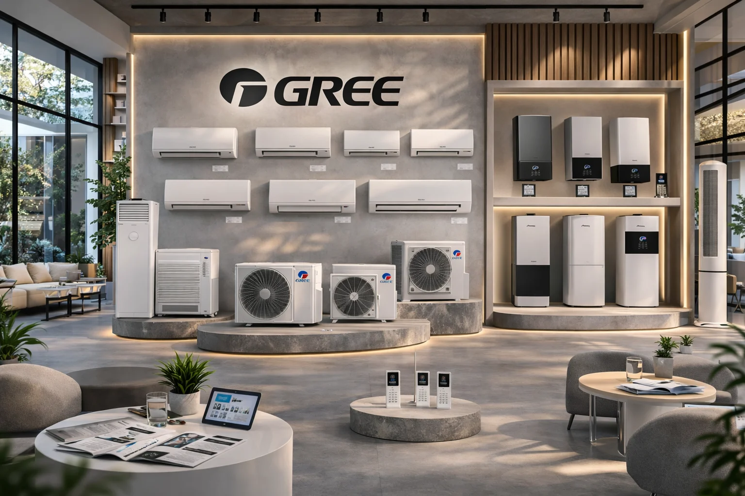 Gree klima sistemleri, salon tipi klima ve multi split çözümleri