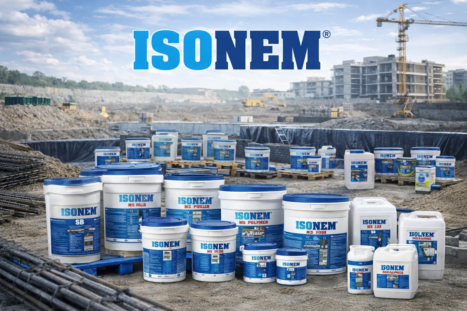 Isonem temel izolasyon likit su yalıtım ve izolasyon çözümleri